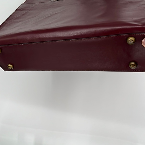 Claire Chase Rio Computer Tote in Cognac - Picture 2 of 5